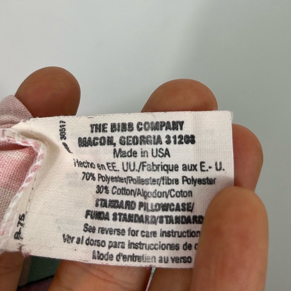 Vintage 1996 Looney Tunes Pillow Case Tweety Bugs Bunny Sylvester Pink Hearts - Picture 7 of 7